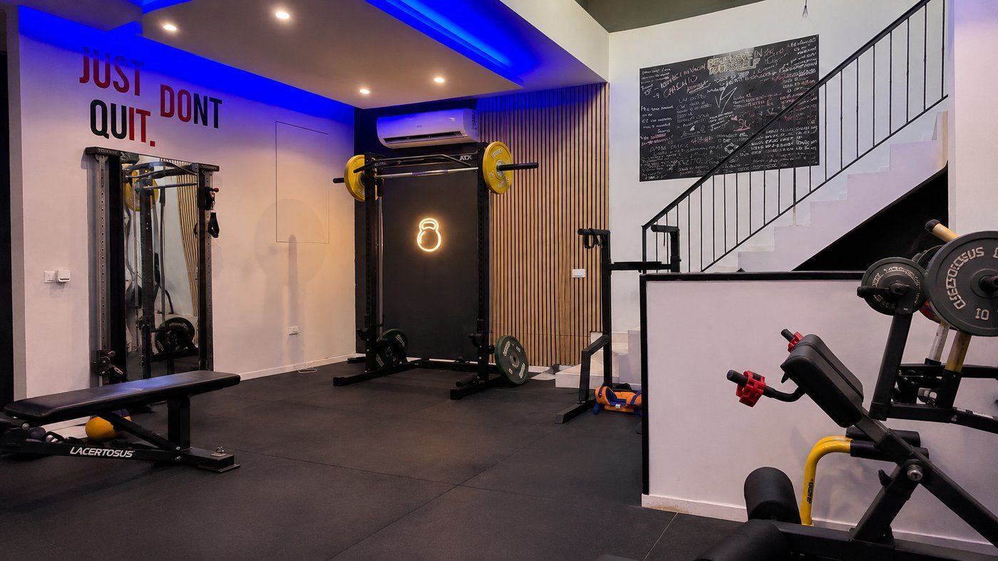Sala allenamento dello studio di personal training a Frattamaggiore